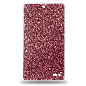 رنگ پودری چکشی قرمز نقره ای