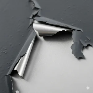 پوسته پوسته شدن رنگ پودری | راه حل پوسته پوسته شدن رنگ پودری 