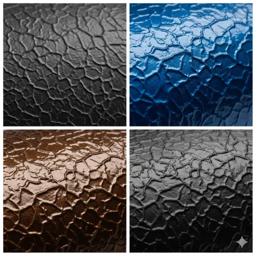 انواع رنگ پودری چروک | فروشگاه رنگ پودری آداک