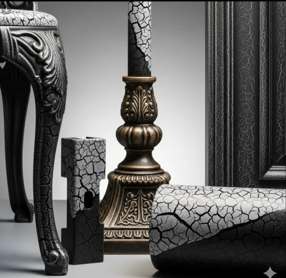 کاربرد رنگ پودری ترک را در صنایع مختلف، از مبلمان تا لوازم روشنایی، |  رنگ پودری آداک