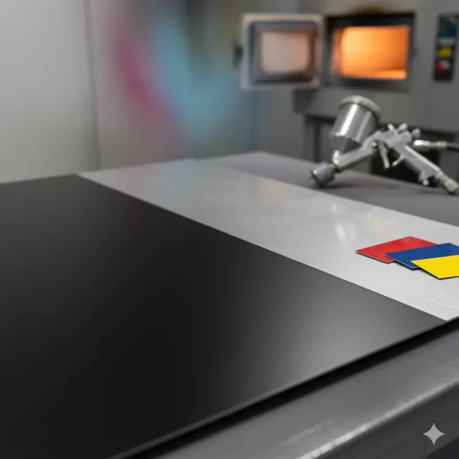 رنگ پودری ساده، نوعی پوشش پودری است که پس از پخت در کوره، سطحی کاملاً صاف و یکنواخت ایجاد می‌کند. برخلاف رنگ‌های بافت‌دار مانند چکشی یا سمباده‌ای که سطحی ناهموار و طرح‌دار دارند، رنگ ساده، نور را به صورت یکدست منعکس می‌کند و ظاهری تمیز و مینیمال به قطعات می‌بخشد.