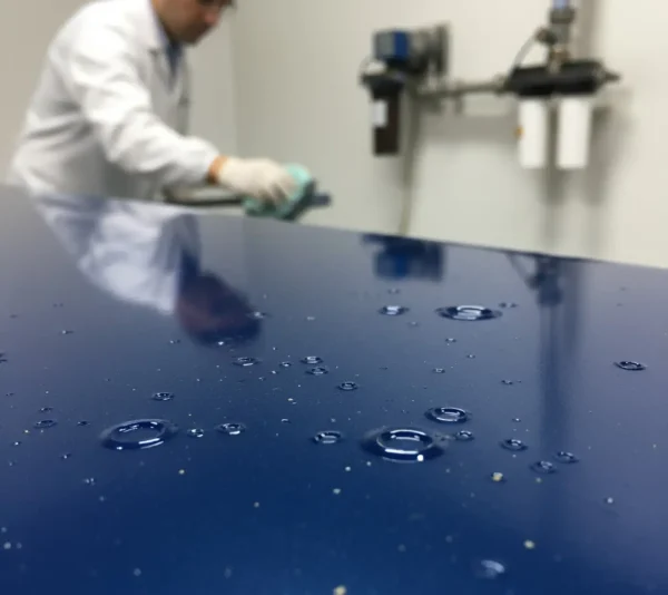 جمع شدن رنگ پودری (Cratering / Fisheye)