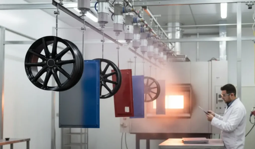 ترکیبات رنگ پودری الکترواستاتیک