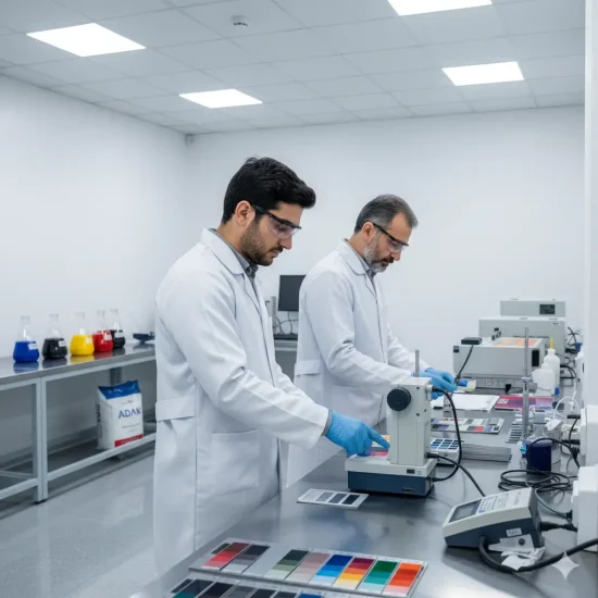 نمونه-بافت-و-جلوه-رنگ-پودری-الکترواستاتیک