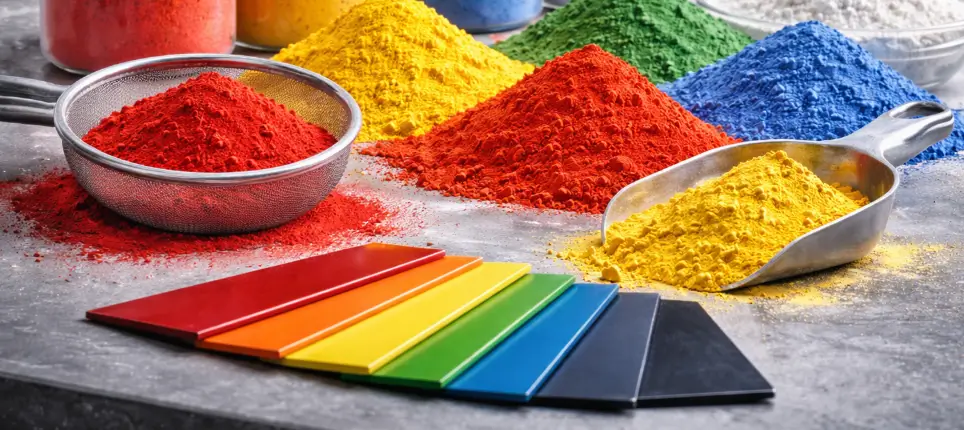 ۷ اشتباه رایج در انتخاب رنگ پودری